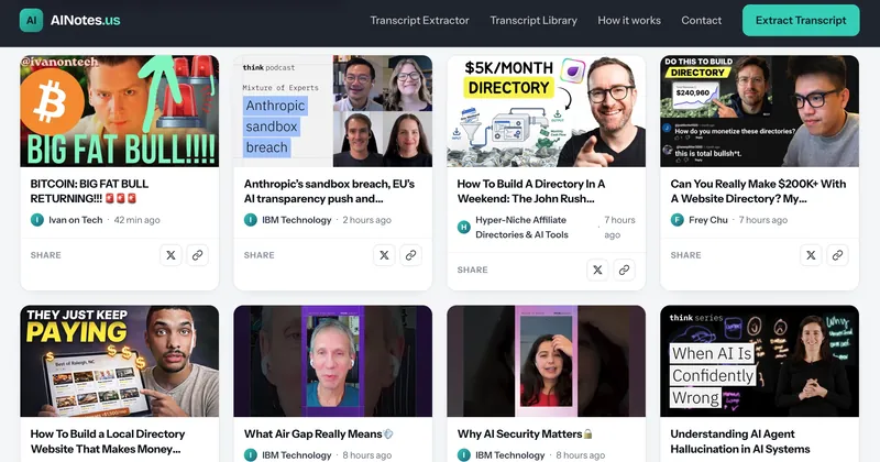 ainotes.us screenshot