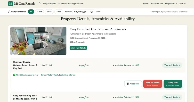 micasa.rentals screenshot